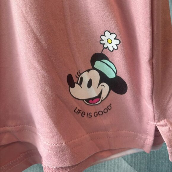 NEW - LIFE IS GOOD - 2 PACK SHORT - MINNIE MOUSE - SIZE M - Picture 2 of 7